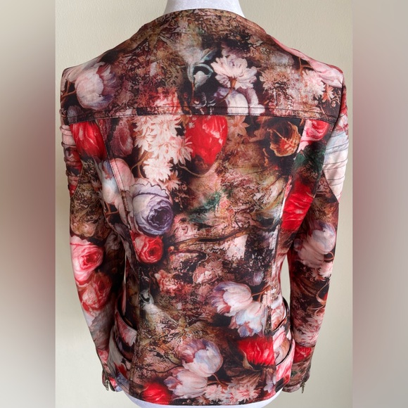 TOV HOLY G Inc ZIP FRONT MOTORCYCLE STYLE JACKET SZ 40 - Picture 7 of 12